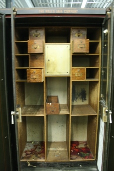 Used Antique Fire and Burglary Safe